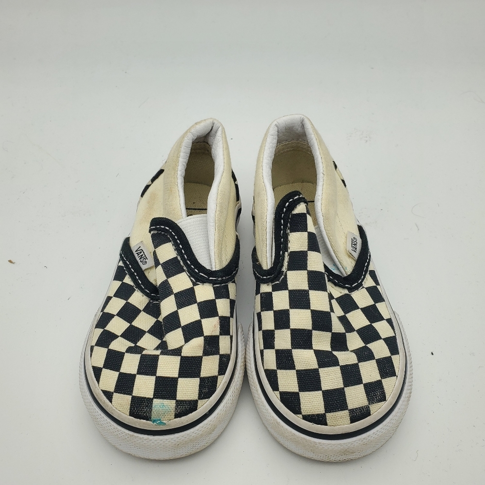 Vans Classic Checkerboard Slip On Sneakers